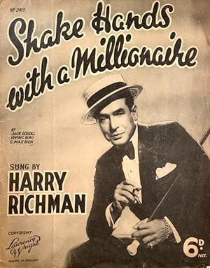 Immagine del venditore per Shake Hands With A Millionaire venduto da Randall's Books