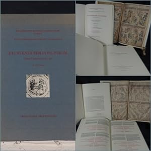 Die Wiener Biblia Pauperum. Codex Vindobonensis 1198. In drei Teilen. Herausgegeben, transkribier...
