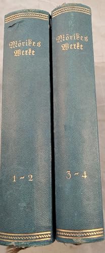 Mörikes Werke, Konvolut von 4 Teilen in 2 Bänden [2 Bücher].