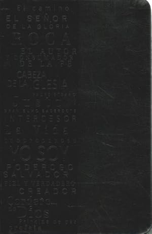 Seller image for Santa Biblia/ Holy Bible : Reina-valera 1960, Negro, Simil Piel, Con Nombres De Dios/ Reina-valera 1960, Black, Leathersoft With Names of God -Language: spanish for sale by GreatBookPrices