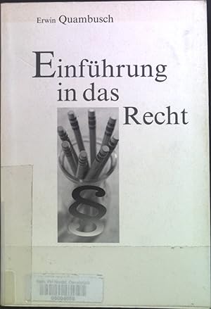 Seller image for Einfhrung in das Recht. for sale by books4less (Versandantiquariat Petra Gros GmbH & Co. KG)