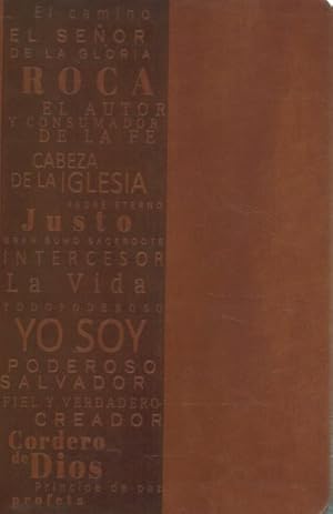 Immagine del venditore per Santa Biblia/ Holy Bible : Reina-valera 1960, Canelacon, Simil Piel, Con Nombres De Dios/ Reina-valera 1960, Brown, Leathersoft With Names of God -Language: spanish venduto da GreatBookPrices