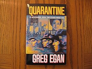 Imagen del vendedor de Quarantine a la venta por Clarkean Books