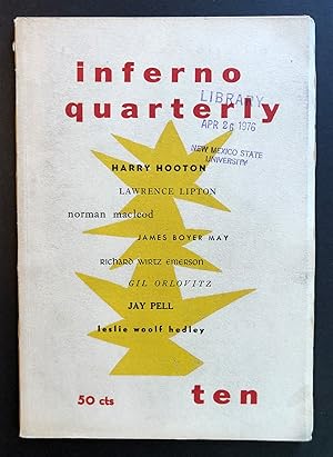 Image du vendeur pour Inferno 10 (Inferno Quarterly Ten; 1954) mis en vente par Philip Smith, Bookseller