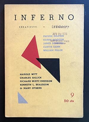 Imagen del vendedor de Inferno 9 (1953) a la venta por Philip Smith, Bookseller