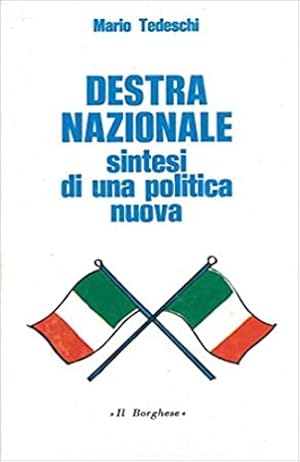 Image du vendeur pour Destra nazionale sintesi di una politica nuova. mis en vente par FIRENZELIBRI SRL