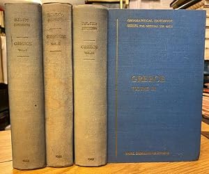 Greece [Geographical Handbook Series]. In 3 volumes