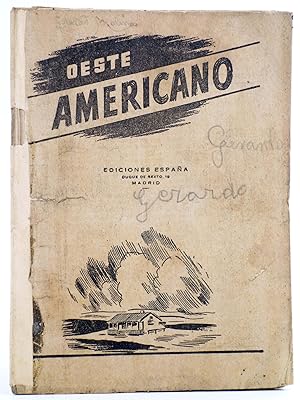 OESTE AMERICANO 29. EL RANCHO DE LOS COBARDES (Lawrence Cripps) España, Circa 1940