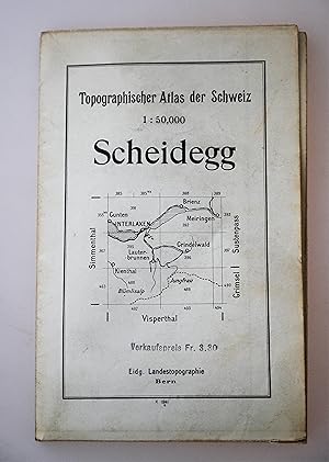 Topographischer atlas der Schweiz : Scheidegg.