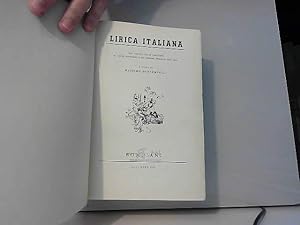 Immagine del venditore per Lirica italiana venduto da JLG_livres anciens et modernes