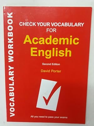 Bild des Verkufers fr Check Your Vocabulary for Academic English. A Workbook for Students. Second Edition. zum Verkauf von Plurabelle Books Ltd