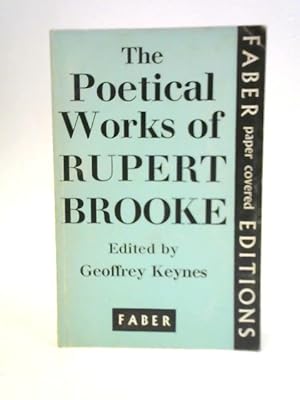 Bild des Verkufers fr The Poetical Works of Rupert Brooke zum Verkauf von World of Rare Books