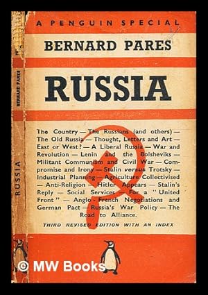 Seller image for Russia / by Bernard Pares for sale by MW Books Ltd.