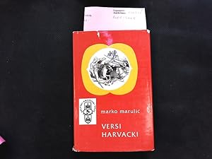Seller image for Versi harvacki. Splitski knji evni krug | Humanisti. for sale by Antiquariat Bookfarm