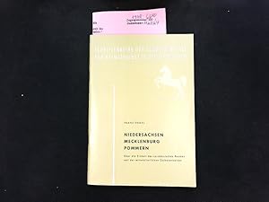 Bild des Verkufers fr Niedersachsen, Mecklenburg, Pommern. Schriftenreihe der Landeszentrale fr Heimatdienst in Niedersachsen | Reihe B. zum Verkauf von Antiquariat Bookfarm