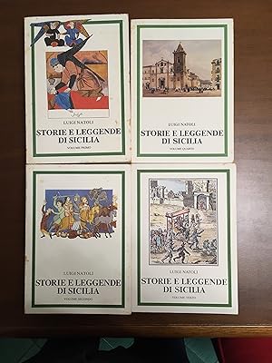 Immagine del venditore per Storie e leggende di Sicilia opera completa in 4 volumi venduto da Archivio Galleria Del Monte Forio