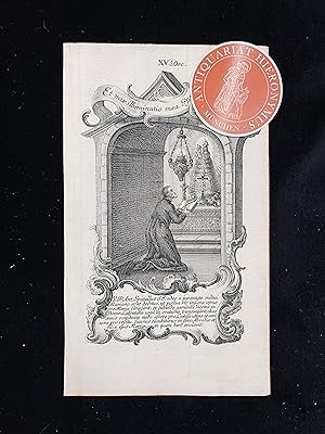 Image du vendeur pour Heiligenbildchen des seligen Pietro Antonio Spinelli (Petrus Antonius Spinellus) S.J. mis en vente par Antiquariat Hieronymus