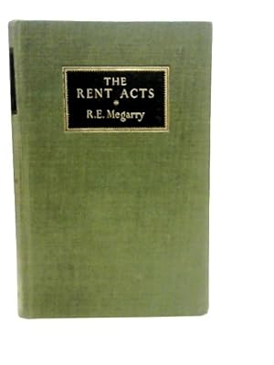 Imagen del vendedor de The Rent Acts a la venta por World of Rare Books