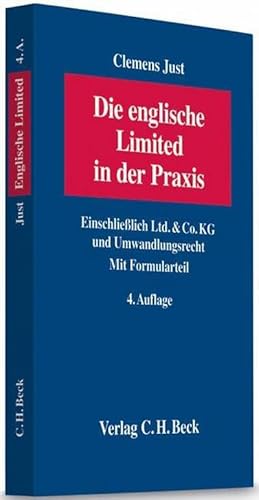 Bild des Verkufers fr Die englische Limited in der Praxis : Einschlielich Ltd. & Co. KG und Umwandlung zum Verkauf von AHA-BUCH GmbH