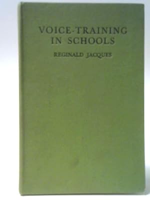 Immagine del venditore per Voice-Training In Schools venduto da World of Rare Books