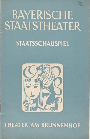 Seller image for Programmheft Arthur Miller ALLE MEINE SHNE Premiere 25. Oktober 1950 Theater am Brunnenhof Bltter des Bayerischen Staatsschauspiels Spielzeit 1950 / 51 Heft 1 for sale by Programmhefte24 Schauspiel und Musiktheater der letzten 150 Jahre