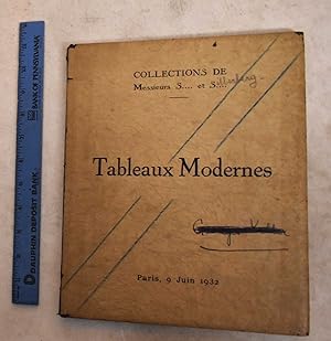 Seller image for Catalogue des Tableaux Pastels, Aquarelles, Gouaches, Dessins par Georges Braque, Paul Cezanne, J.B.C. corot, Gustave Courbet, Honore Daumier, Edgar Degas, Eugene Delacroix, Vincent Van Gogh, Claude Monet, Camille Pissarro, Auguste Renoir, Georges Seurat, Henri de Toulouse-Lautrec. for sale by Mullen Books, ABAA