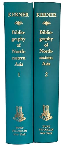 Seller image for Northeastern Asia. A Selected Bibliography Contributions to the Bibliography of the Relations of China, Russia, and Japan, with Special Reference to Korea, Manchuria, Mongolia and Eastern Siberia in Oriental and European Languages. (In Two Volumes) for sale by J. Patrick McGahern Books Inc. (ABAC)