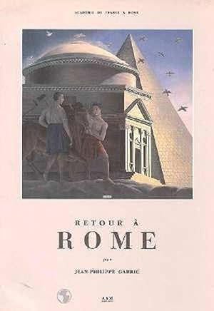 Bild des Verkufers fr Retour A Rome zum Verkauf von JLG_livres anciens et modernes