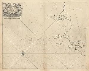 Imagen del vendedor de Milford Haven and the Islands Adjacent - Most humbly dedicated and presented to Sr. Hugh Owen Bart. by Capt. G. Collins, Hydrographer to their Majesties a la venta por Antiqua Print Gallery