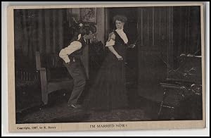 Seller image for domestic bliss postcard: I'm Married Now! for sale by Mobyville