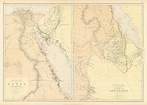The Nile-Valley from the Sea to the second cataract including Egypt and part of Nubia. Also the P...
