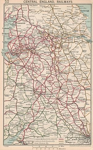 Central England, Railways