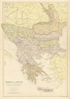 Turkey and Greece Roumania, Servia, Bulgaria, Bosnia & Montenegro