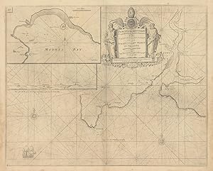 Imagen del vendedor de Fowey & Mounts Bay - Is most humbly presented and dedicated to the Right Reverend Father in God Jonathan Lord Bishop of Bristoll, by Capt. Greenvile Collins, Hydrographr. To the King a la venta por Antiqua Print Gallery