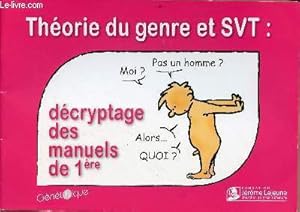 Immagine del venditore per Thorie du genre et SVT : dcrypatage des manuels de 1ere - Collection Gntique venduto da Le-Livre