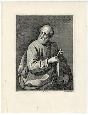 Immagine del venditore per Antique Print-SAINT PETER-PL. 181-Vorsterman-Palma-Teniers-1673 venduto da Pictura Prints, Art & Books