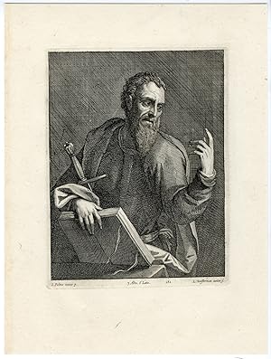 Immagine del venditore per Antique Print-SAINT PAUL-PL. 183-Vorsterman-Palma-Teniers-1673 venduto da Pictura Prints, Art & Books