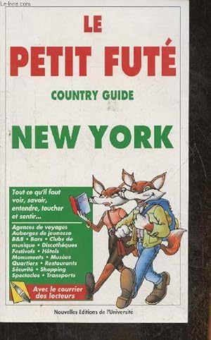 Imagen del vendedor de Country guide le petit fut- New York a la venta por Le-Livre