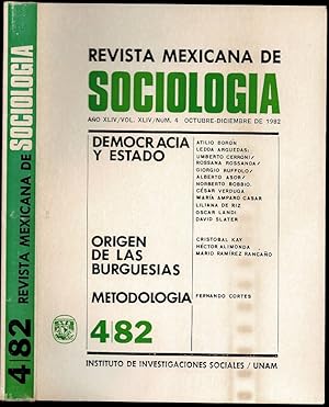 Seller image for Un frente patronal a principios de siglo: El Centro Industrial Mexicano de Puebla in Revista Mexicana de Sociologia Volume XLIV (44) Number 4 for sale by The Book Collector, Inc. ABAA, ILAB