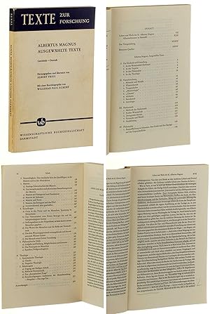 Bild des Verkufers fr Ausgewhlte Texte. Lateinisch-Deutsch. Hrsg. u. bers. von Albert Fries. Mit einer Kurzbiographie von Willehad Paul Eckert. zum Verkauf von Antiquariat Lehmann-Dronke