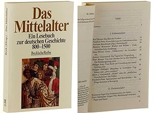 Bild des Verkufers fr Das Mittelalter. Ein Lesebuch zur deutschen Geschichte; 800 - 1500. 2. Aufl. zum Verkauf von Antiquariat Lehmann-Dronke