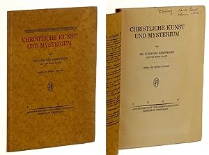 Bild des Verkufers fr Christliche Kunst und Mysterium. 1. u. 2. Aufl. zum Verkauf von Antiquariat Lehmann-Dronke