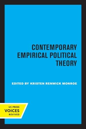 Bild des Verkufers fr Contemporary Empirical Political Theory zum Verkauf von GreatBookPrices