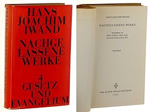 Bild des Verk�ufers f�r Nachgelassene Werke. Band 4. zum Verkauf von Antiquariat Lehmann-Dronke