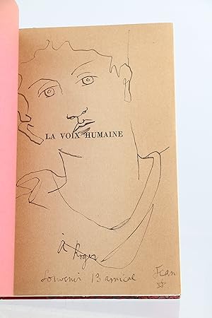 Bild des Verkufers fr La Voix humaine zum Verkauf von Librairie Le Feu Follet
