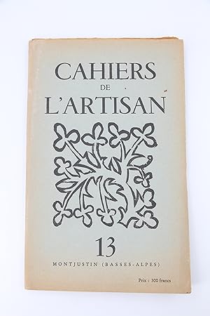 Image du vendeur pour Prlude  la Rvolution de 1848 - In Cahiers de l'Artisan N13 & 14 de la 2me anne mis en vente par Librairie Le Feu Follet