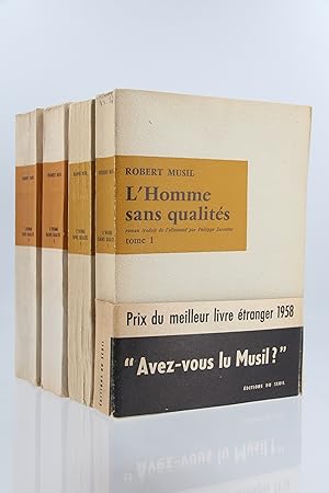 Image du vendeur pour L'Homme sans Qualits mis en vente par Librairie Le Feu Follet