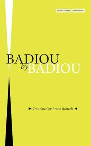 Bild des Verkufers fr Badiou by Badiou zum Verkauf von GreatBookPrices