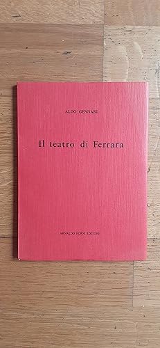 Imagen del vendedor de IL TEATRO DI FERRARA. a la venta por Librairie Sainte-Marie