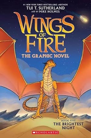 Seller image for The Brightest Night: the Graphic Novel (Wings of Fire, Book Five) (Paperback) for sale by Grand Eagle Retail